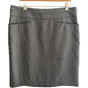 NWT The Limited Collection lined dress skirt w/pockets dark grey SIZE 14 WOMEN